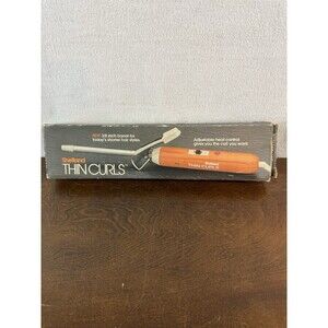 Vintage Rare Shetland Thin Curls 3/8" Curling Iron Made in British Hong Kong